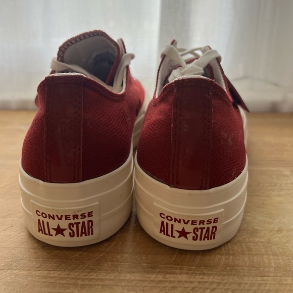 New CONVERSE Chuck Taylor All Star Lift Platform Hearts Size 9 Womens - Picture 5 of 13